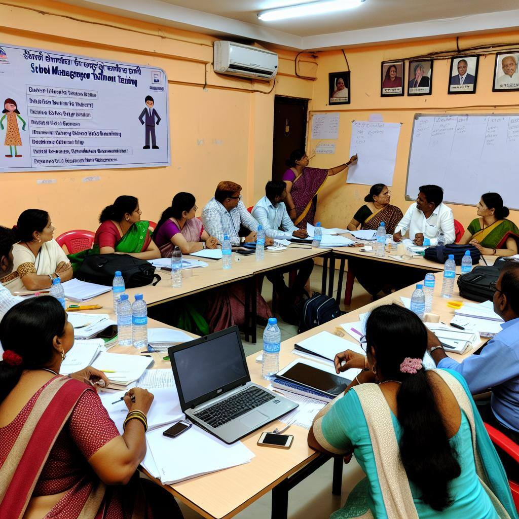 Indian school management training workshop with 78 people-1